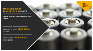 Battery raw materials market seen reaching $87.1 billion by 2031