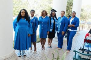 Zeta Phi Beta chapter celebrates University of Alabama Centennial Scholar graduate
