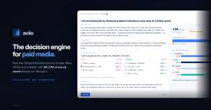 Aviio launches decision engine for paid media after analyzing $5.37M in ad spend