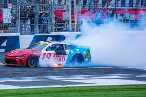 Free Bird lands first NASCAR Cup win in its third race as a sponsor