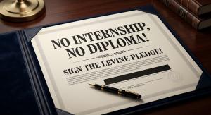 Michael Levine urges colleges to require six-month internships for graduation