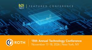 B2i Digital lines up ROTH tech conference in New York with ZenaTech among featured companies