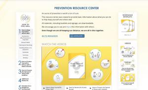 How to Stay Well Resource Center on the Scientology website