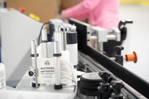 Pacha Soap Co. Hand Sanitizer Labels