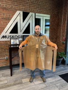 Muskogee Technology moves into medical manufacturing beginning with surgical gowns.