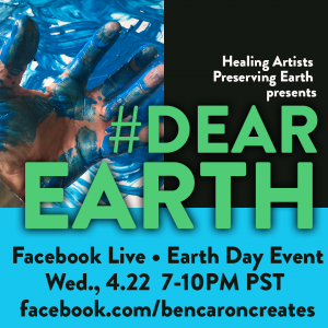 A free livestream talk show format with activists, artists and entertainers coming together to heal Earth