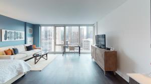 Suite Home Furnished Studio Apartment at Marquee at Block 37 Downtown Chicago
