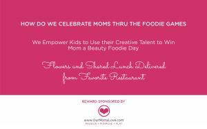We Inspire Kids to Use their Talent for Good...www.TheFoodieGames.com
