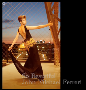 cover artwork for music video So Beautiful by John Michael Ferrari