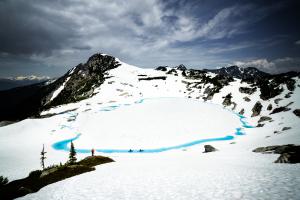 Secluded Canadian Mountain Top Glacier by Helicopter - Gregg Jaden Landscape Photographer
