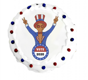 Vote GINGY Cookie from Three Brothers Bakery's 2020 Presidential Cookie Poll