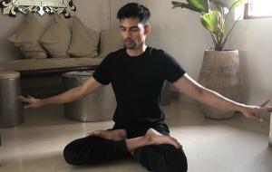 Adhiraj Doing Meditation