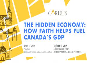 Study: Faith Fuels Canada's GDP