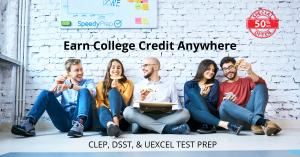 Save 50% on SpeeyPrep's Test Prep for CLEP™, DSST™, & UExcel™ Exams