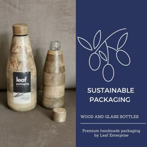 Sustainable Packaging Jars and Bottles by Leaf Packaging