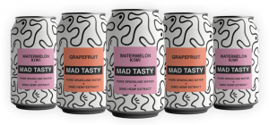 Mad Tasty CBD Infused Beverages are Pure Sparkling Water with 20mg Hemp Extract!