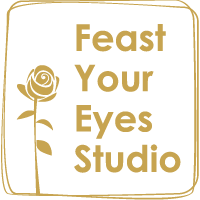 Feast Your Eyes Studio Logo