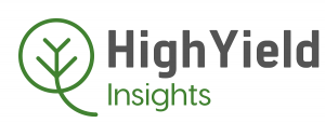 Logo of High Yield Insights, a market research firm focused on cannabis