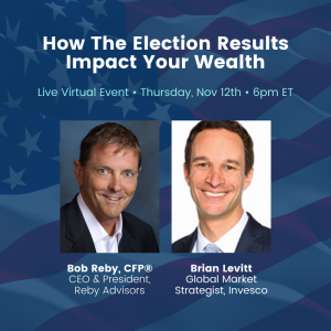 How The Election Results Impact Wealth Virtual Event with Bob Reby & Brian Levitt