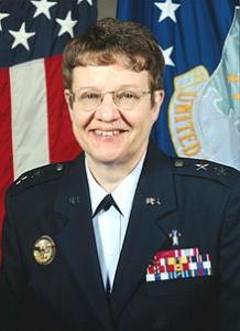 Veteran's Day Major General Lorraine Potter talks about how she faced discrimination in two male professions - Religion and Military