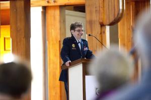 Maj. Gen. Lorraine Potter shares stories about her life as an Air Force Chaplain