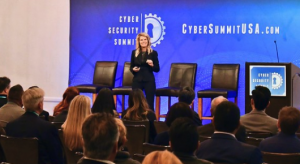 Keynote Presentation on Artificial Intelligence by Nicole Eagan at the Cyber Security Summit in LA