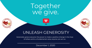 alt= "GivingTuesday Infographic to Unleash Generosity on December 1, 2020
