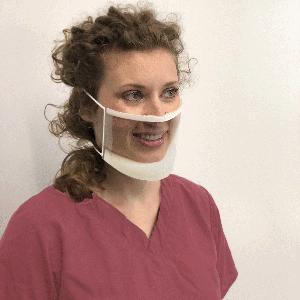 Nurse wearing a ClearMask