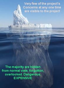 The Concerns Iceberg