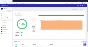 Example of GlockApps HTTP Uptime Monitor
