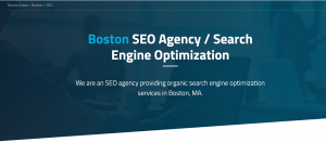 Boston SEO Agency / Search Engine Optimization