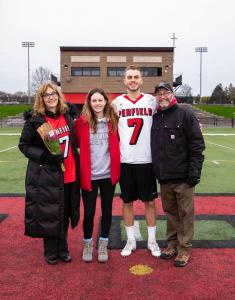 Michael Mitchell of Penfield NY with family
