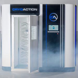 A CryoAction Whole Body Cryotherapy Chamber