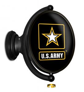United States Army: Original Oval Rotating Lighted Wall Sign