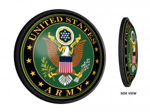United States Army: Round Slimline Lighted Wall Sign