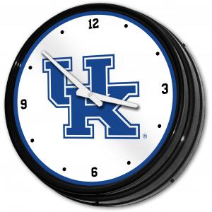 Kentucky Wildcats: Illuminated Retro Diner Wall Clock