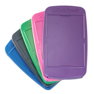 COLORpockit is available in five colors, pantone and more!