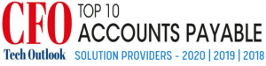 CFO Tech Top 10 AP Solutions Provider logo