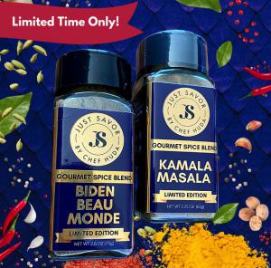 Biden Beau Monde & Kamala Masala Just Savor Spices