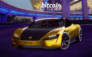 Bitcoin Latinum's special edition 2021 Tesla Roadster