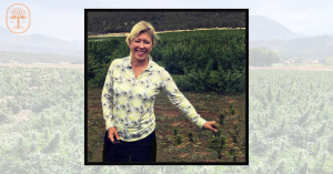 Panacea Life Sciences' Founder and CEO, Leslie Buttorff at PANA Organic Botanicals