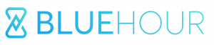 Logo de marketing numérique Bluehour