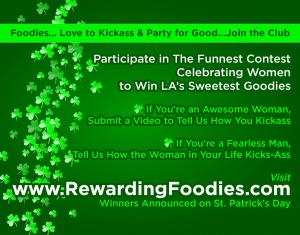 Love to Kickass and Party for Good...Join The Club...Recruiting for Good is Sponsoring The Sweetest Kickass Contests and Rewarding Goodies #bestfoodinthehood #funforgood #happysushihour www.RewardingFoodies.com