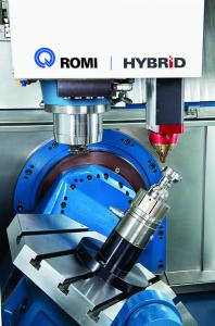 Romi DCM 620-5X Hybrid Vertical Machining Center - Simultaneous Machining on all Five Axes