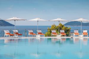 Resort, dubrovnik, croatia, pools