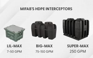 MIFAB’S HDPE Plastic Interceptors