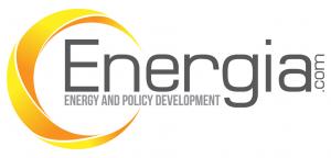 Logo emphasizing both energy market and policy development