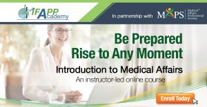 Introduction to medical affairs in medicines development