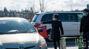 <img src="image6.png" alt="Volunteers from Iglesia Ni Cristo giving care package to frontliner at Aid To Humanity event in Victoria, Canada on March 28" />