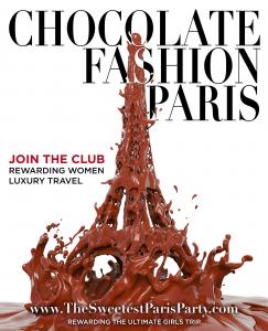 Want to experience the World's Best Chocolate and Fashion Party in Paris? Participate in Recruiting for Good referral program to earn travel reward #thesweetestparty #salonduchocolat www.TheSweetestParisParty.com